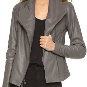 Authentic VINCE lamb skin leather jacket!
